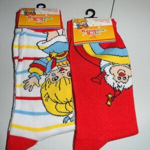 Rainbow Brite Retro Funny Novelty  Socks - NWT